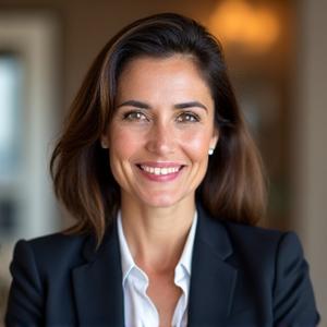 Retrato de Elena Ruiz, Jefa de Planificación Financiera